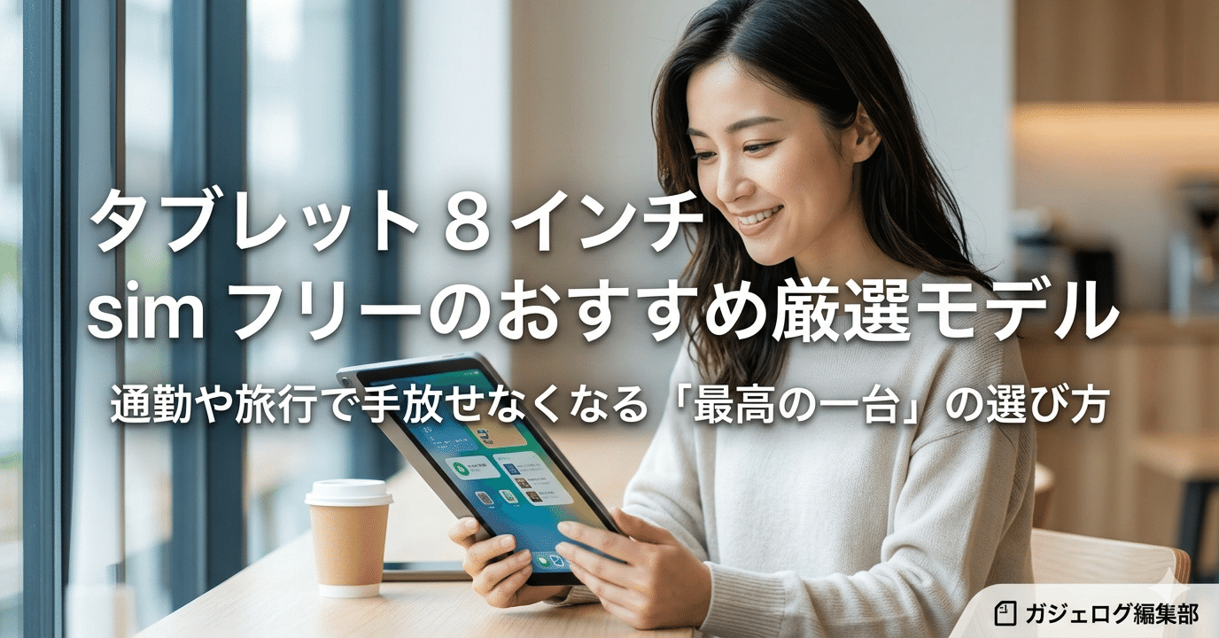SIMフリーのタブレットです SIMフリータブレットとは？選ぶ際の注意点やメリット・デメリットを