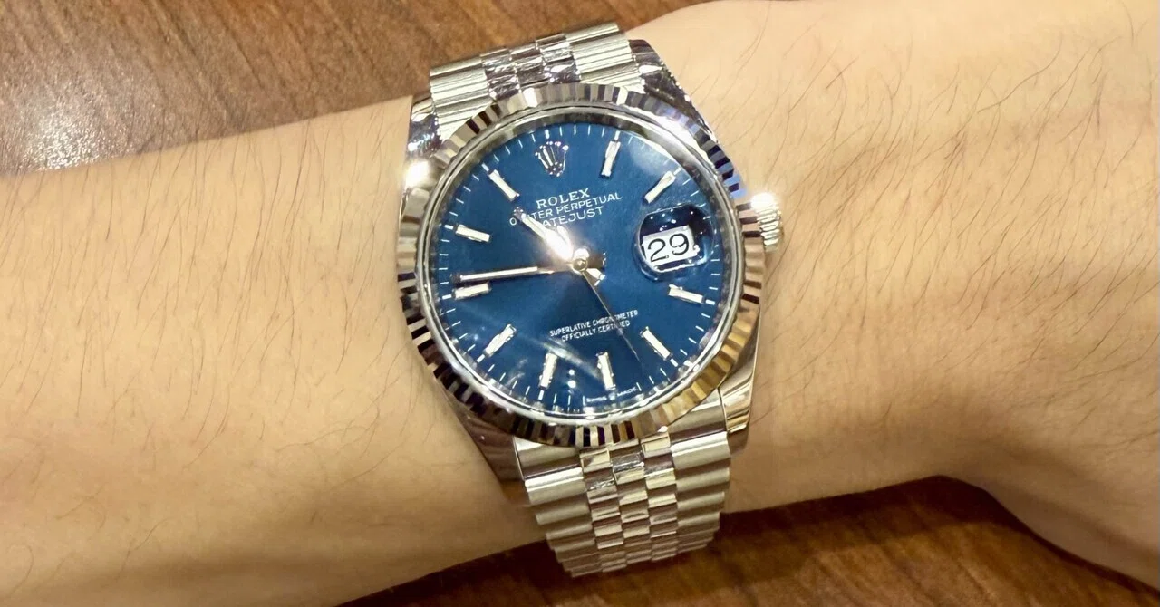 一歩先を行く集中力 愛用している腕時計の紹介③ROLEX デイトジャスト｜Nowhere Man＠趣味ログ
