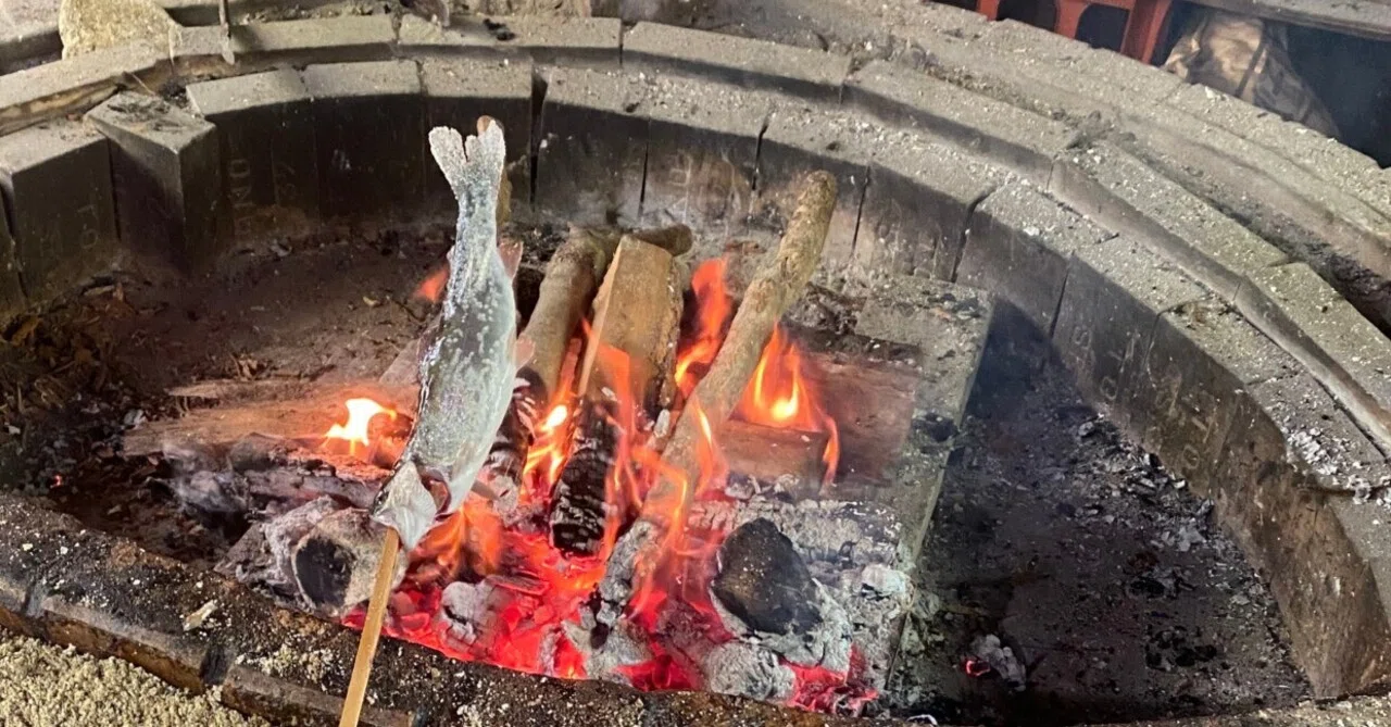 上川 養 鱒 場
