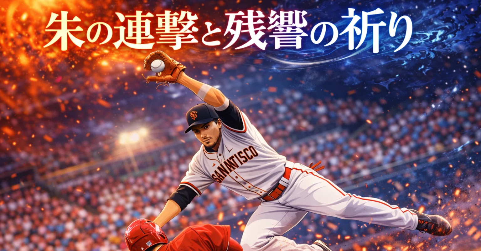 2026サンフランシスコ・ジャイアンツ】#18（4.16VSレッズ 8‐3○）「朱