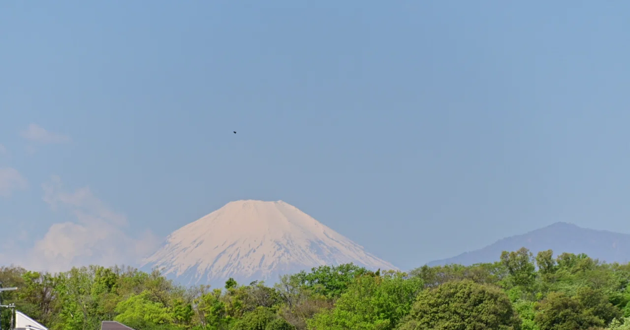 快晴・富士山・70-300・ご近所散歩｜SuzukenSambar