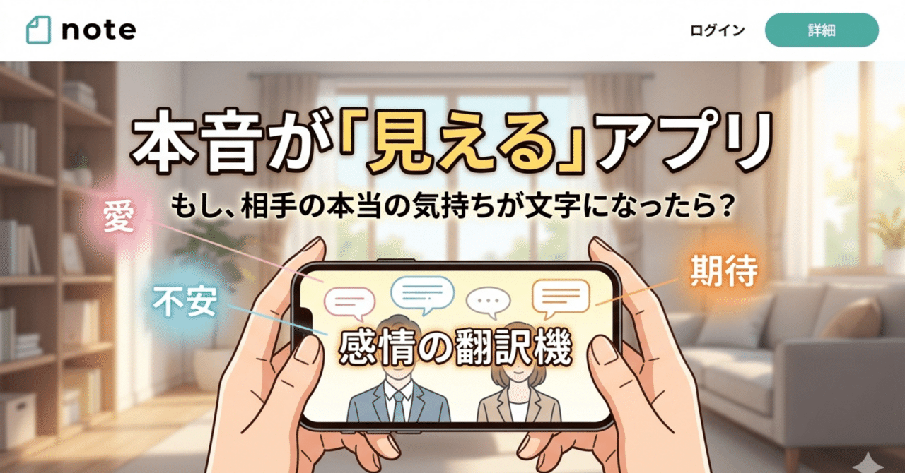 短編小説『感情の翻訳機』｜ゆみきち