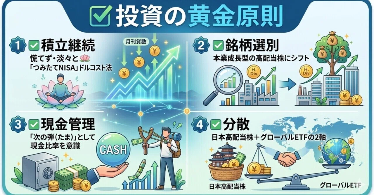 自社株買いが減っても、あわてない🧘2026年🐎高配当株サイドFIREの新