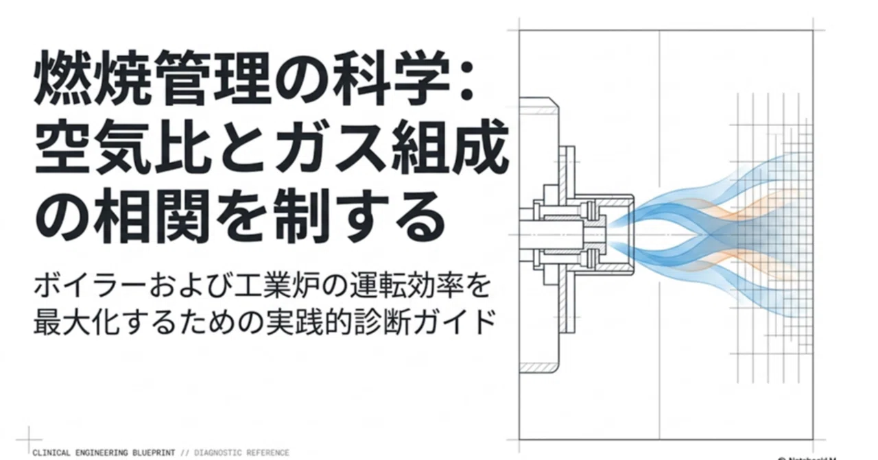 燃焼管理の科学：空気比とガス組成の相関を制御する技術詳説｜Hideki-yq