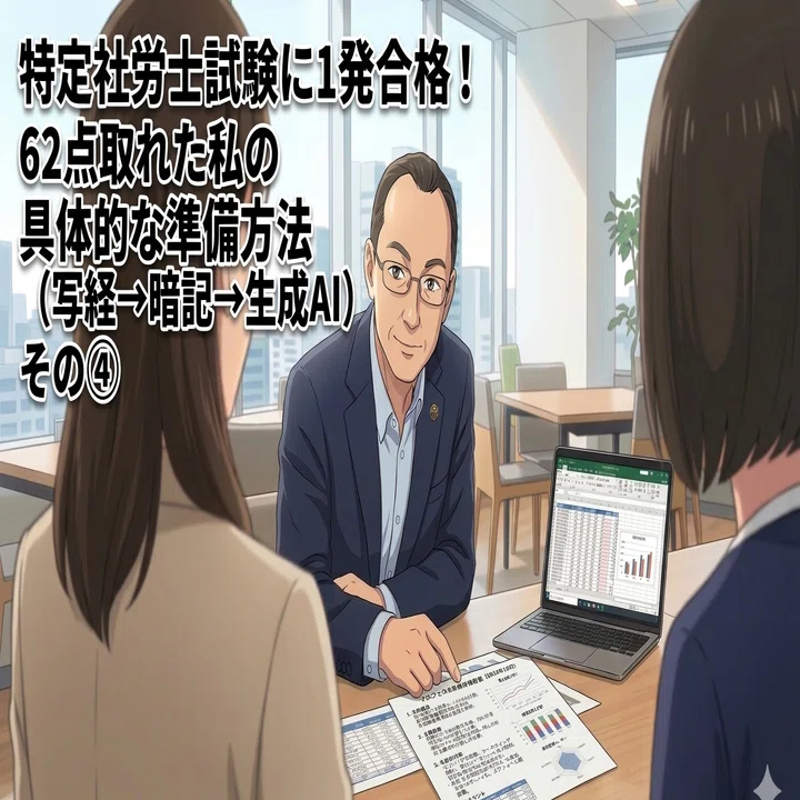 【中古】 資格ナビ社労士試験（part　1） 10 特定社労士試験に1発合格！62点取れた私の具体的な準備方法（写経