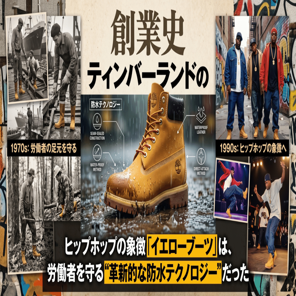ティンバーランドの創業史。ヒップホップの象徴「イエローブーツ」は