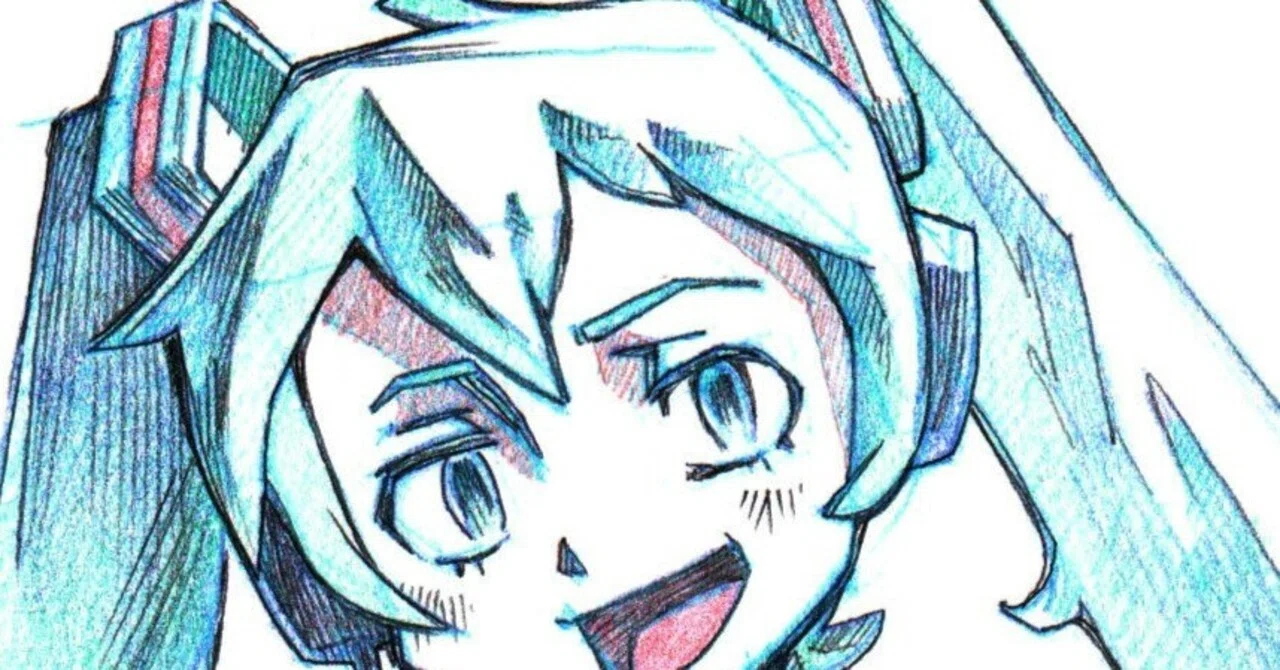 全身の絵って描けますか?初音ミクで描いてみた。|『アウトプットだよ 全身の絵って描けますか?初音ミクで描いてみた。|『アウトプットだよ