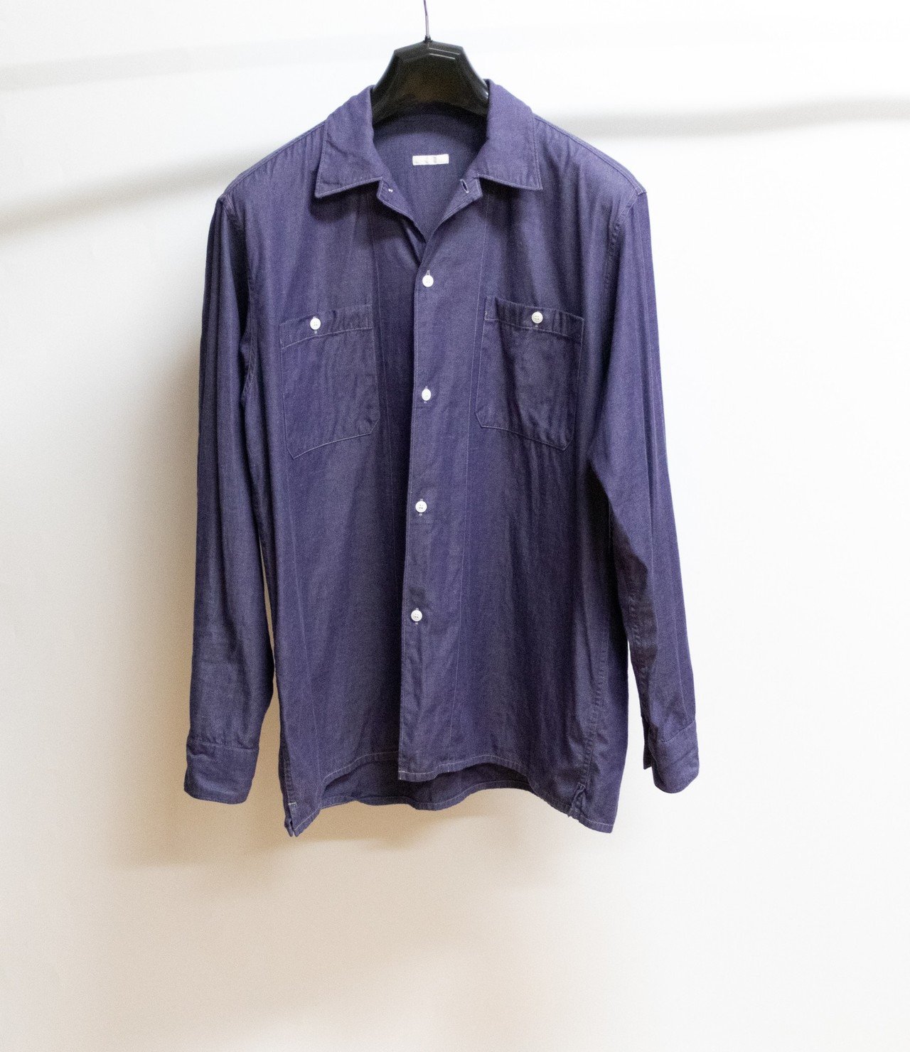 COMOLI 18AW オープンカラーシャツ COMOLI (コモリ) リネンツイル 半袖オープンカラーシャツ