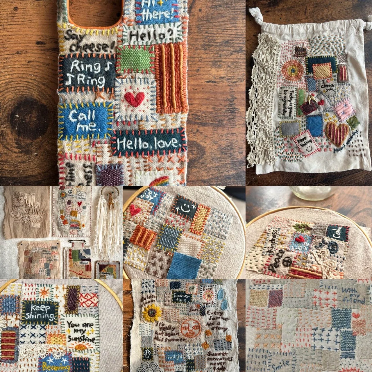 A story about a free-form sewing style called 