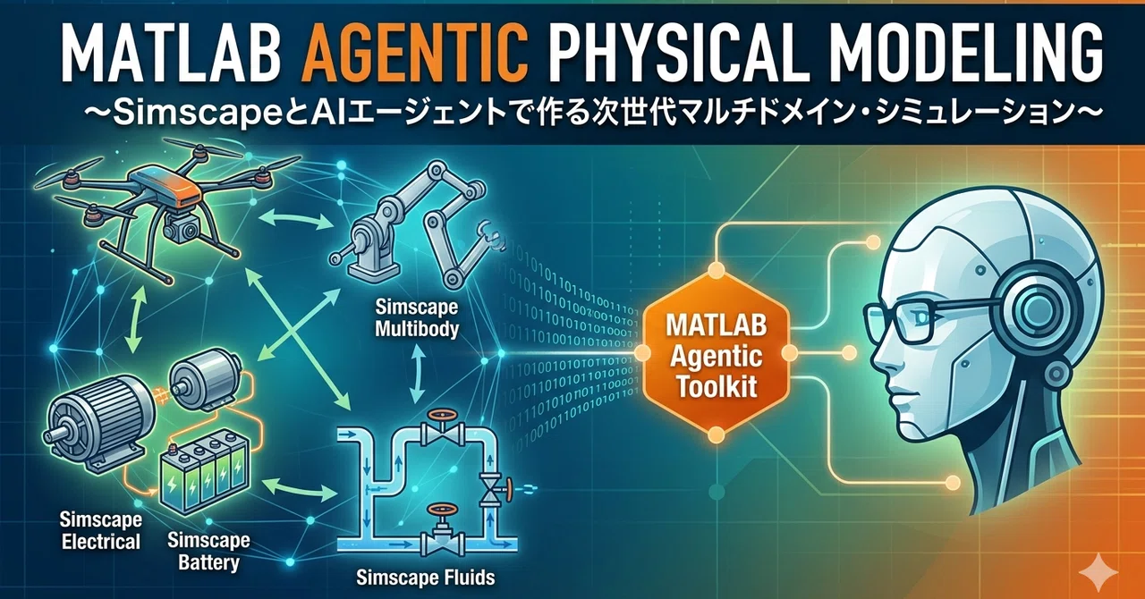 Agentic Matlab MATLAB Agentic Physical Modeling|platypus2000jp