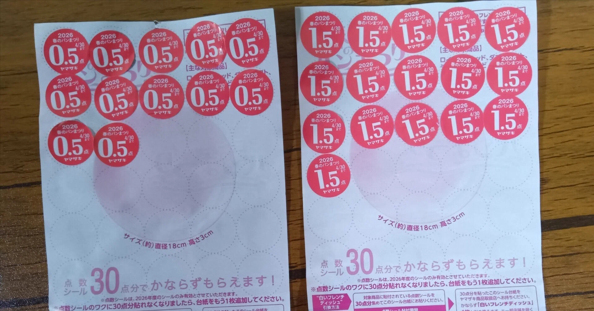 ヤマザキ春のパンまつり 2026 お皿2枚目｜PiPicanhaaa
