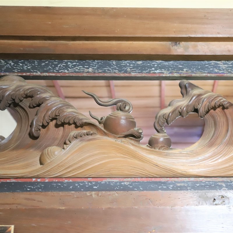 葛飾北斎の作風に影響をあたえた彫刻師 波の伊八 波に宝珠 東頭山 行元寺 ちば 虹色こまち Note