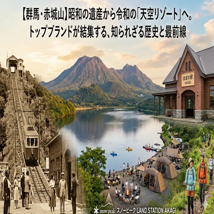 群馬・赤城山】昭和の遺産から令和の「天空リゾート」へ。トップ