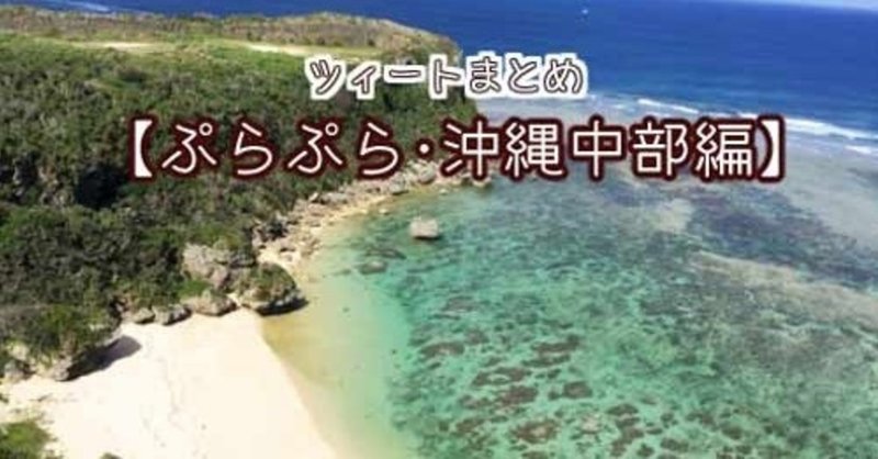 「ツィートまとめ・沖縄中部編」