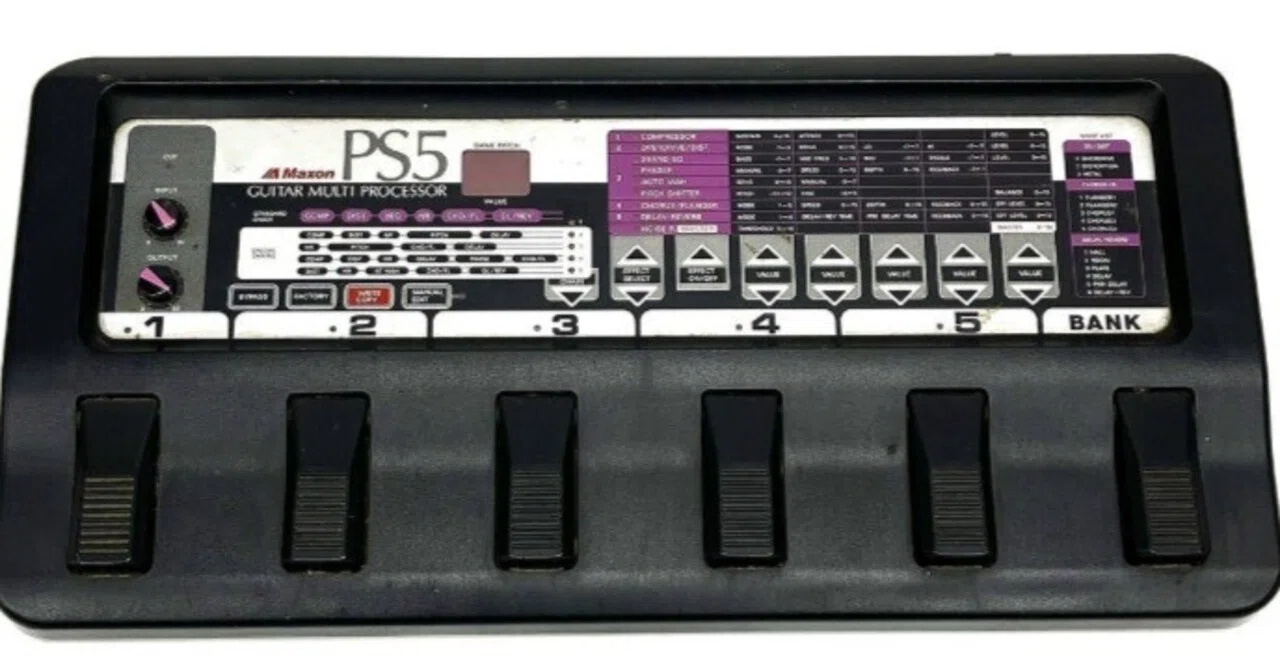 名機！これは今も手放せない Maxon PS5 Guitar Multi Processor｜tenio39