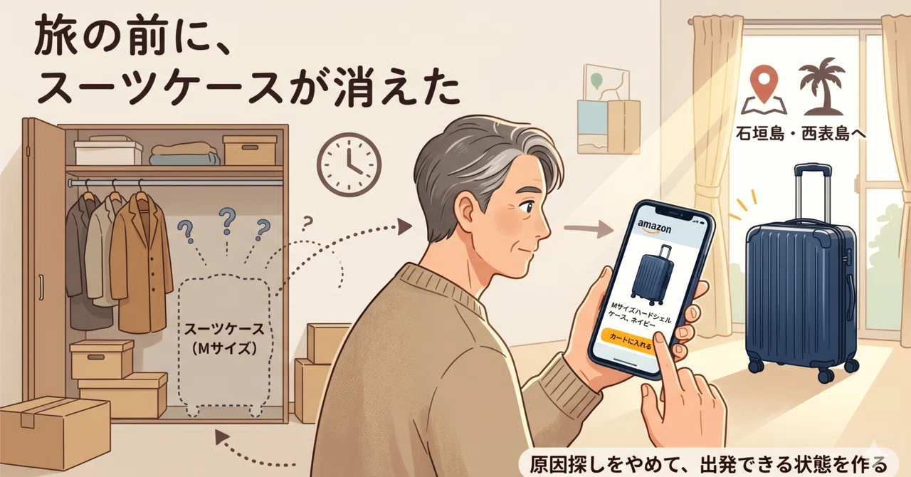 あなたもありませんか？「あるはずのもの」が消えるあの瞬間｜やな