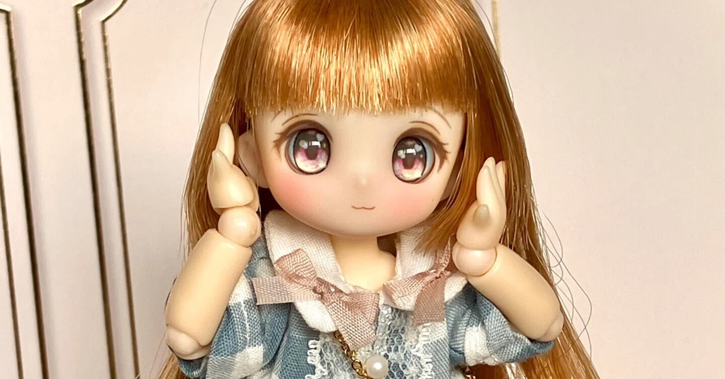 ドールの野外撮影！春のお花と撮りました｜朝火