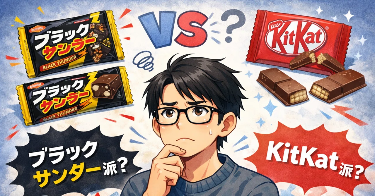 73】ブラックサンダー派？KitKat派？あなたはどっち 20260417｜【毎日