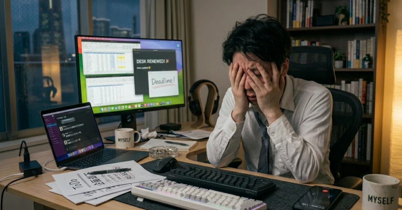 仕事が忙しい件について（雑談）｜りょーた（ガジェオタ）
