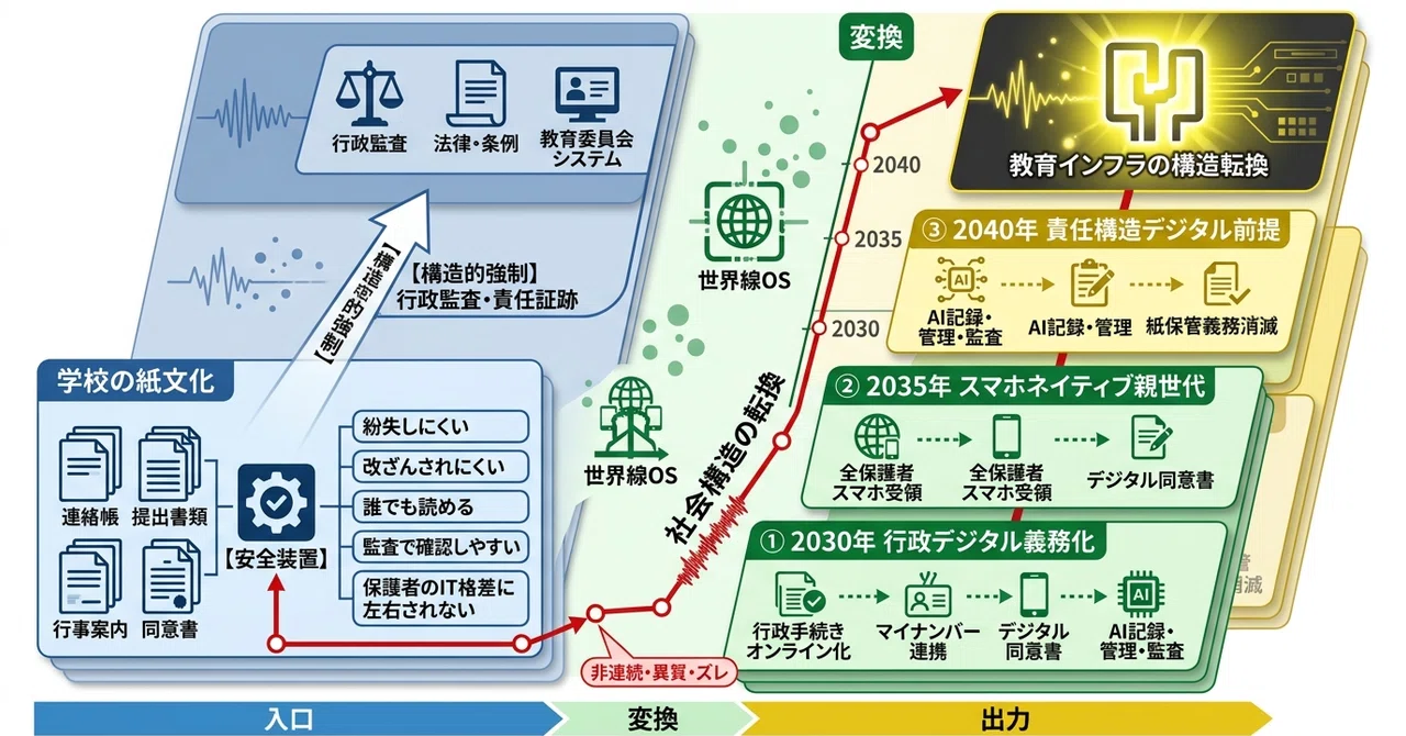 [Worldline OS] Why School Paper Culture Persists and When It Will ...