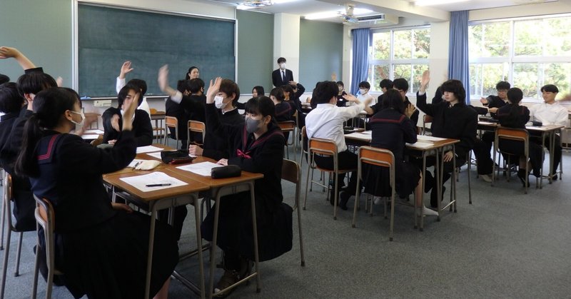 【海南大成】３年生対象の進路説明会を開催しました