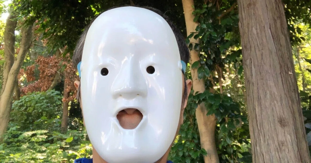 A first-time experience of going beyond anger to becoming a Noh mask｜トマト🍅