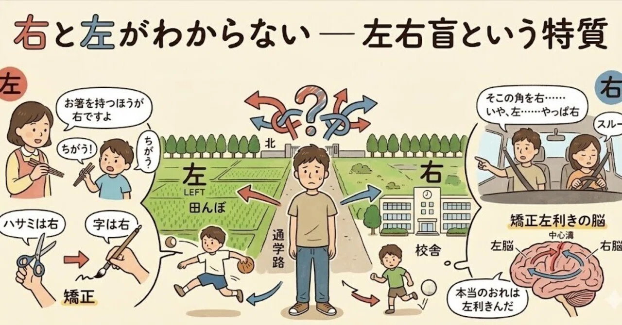 左右 盲 治し 方