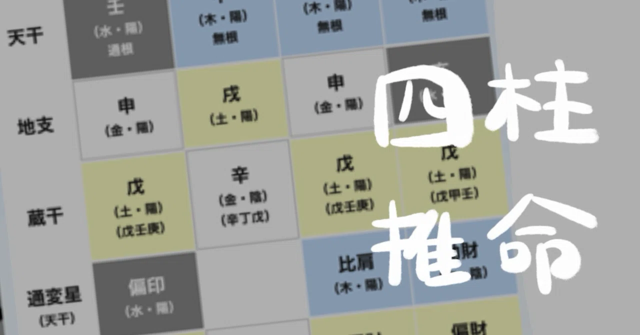 生きづらいなと思ったら、理由がちゃんとあった。 / 自己分析・四柱