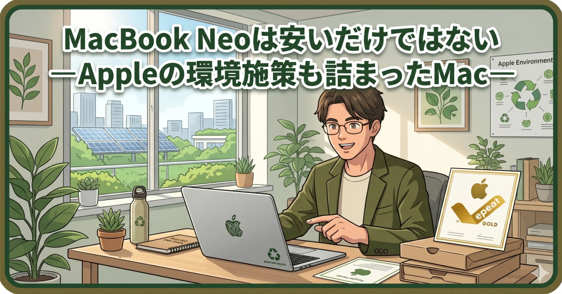 MacBook Neoは安いだけではない―Appleの環境施策も詰まったMac―|YASUO-JP MacBook Neoは安いだけではない―Appleの環境施策も詰まったMac―|YASUO-JP