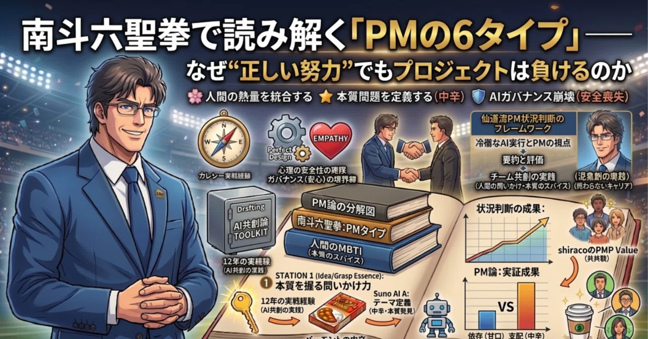 Decoding the '6 Types of PMs' through Nanto Rokusei Ken: Why Projects ...