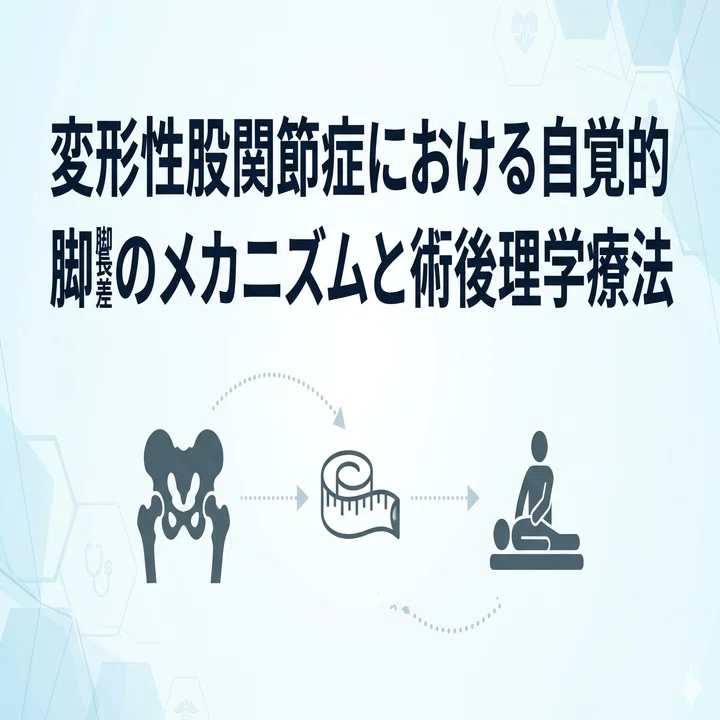 症例別！徒手的理学療法評価と治療 Part-2 股関節および四肢に症状のある患者 THA術後の脚長差対策｜理学療法・股関節内転制限へのアプローチ