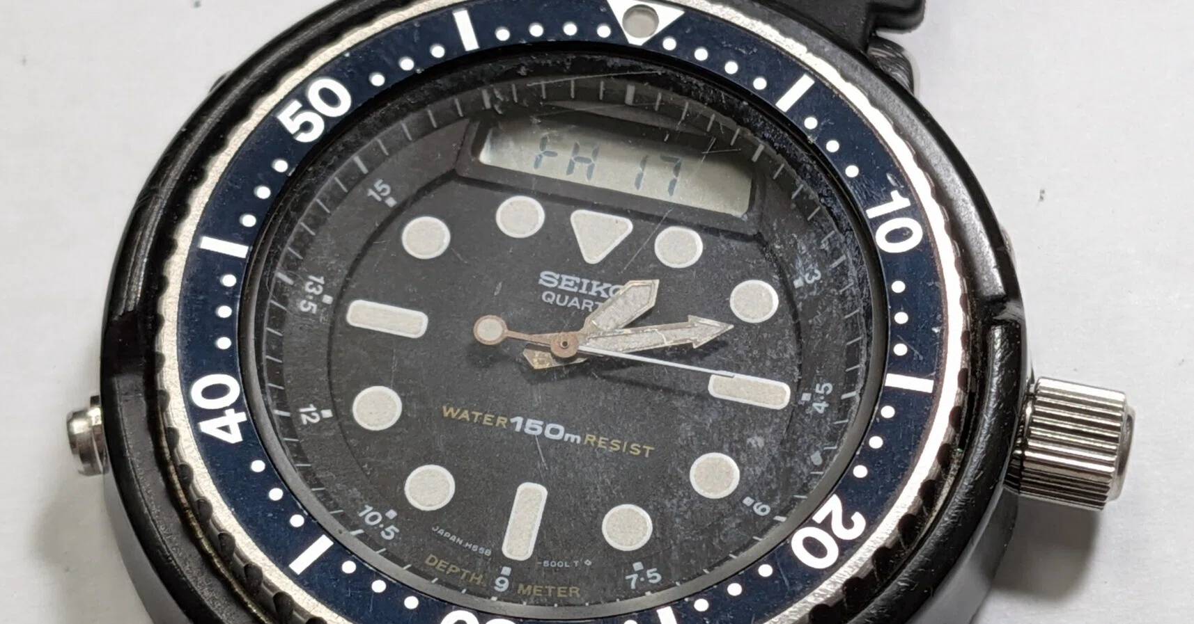 SEIKO】H558 電池交換と合わせ｜富屋時計店