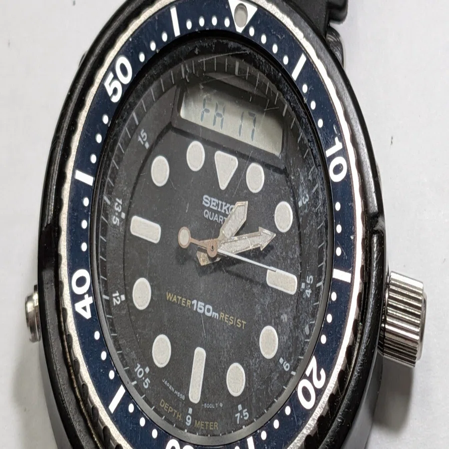 SEIKO】H558 電池交換と合わせ｜富屋時計店