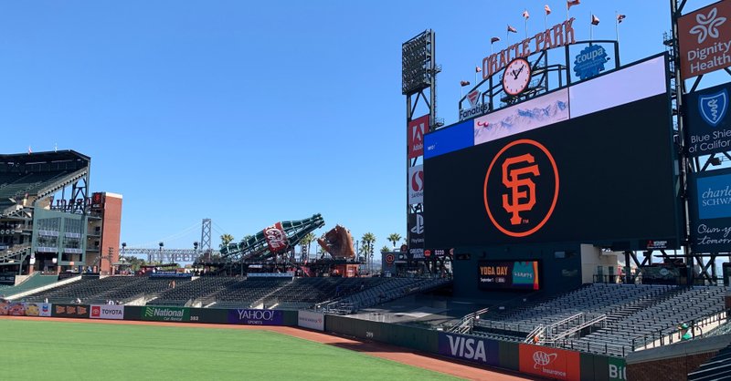 野球場へ行こう オラクル パーク Oracle Park トナカイ Note