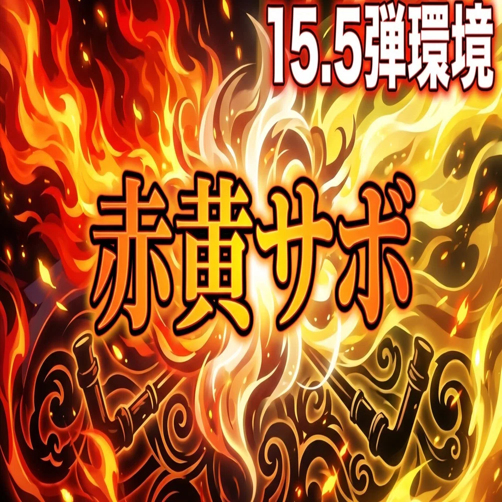 約1万文字！🔥【15.5弾環境】赤黄サボ完全攻略ガイド｜スタバ