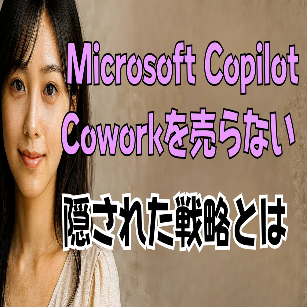 Microsoftの「あえて売らない」AI戦略。Copilot Coworkに求められる