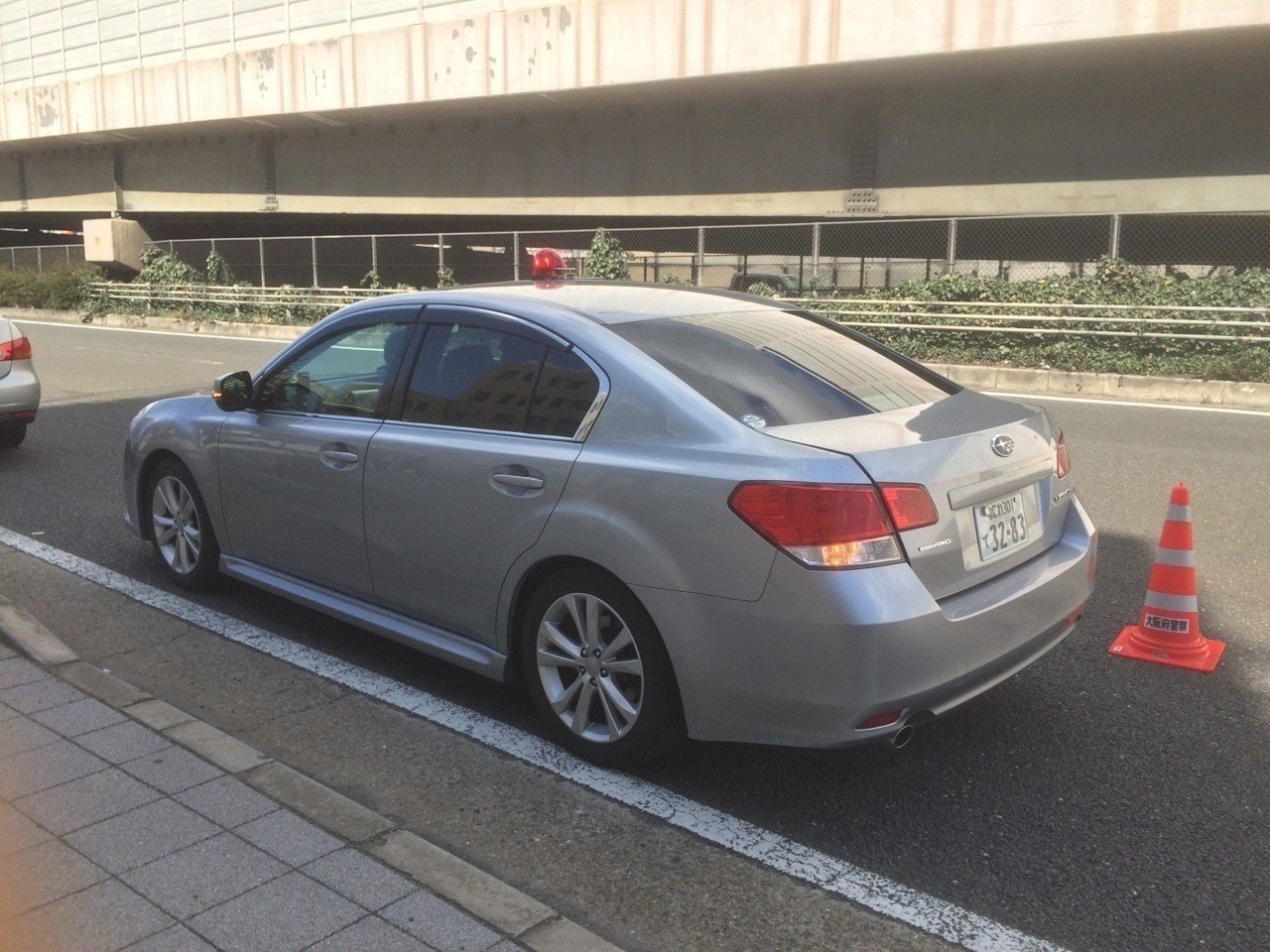 スバル レガシィの覆面パトカー 橋本 尚久 Note