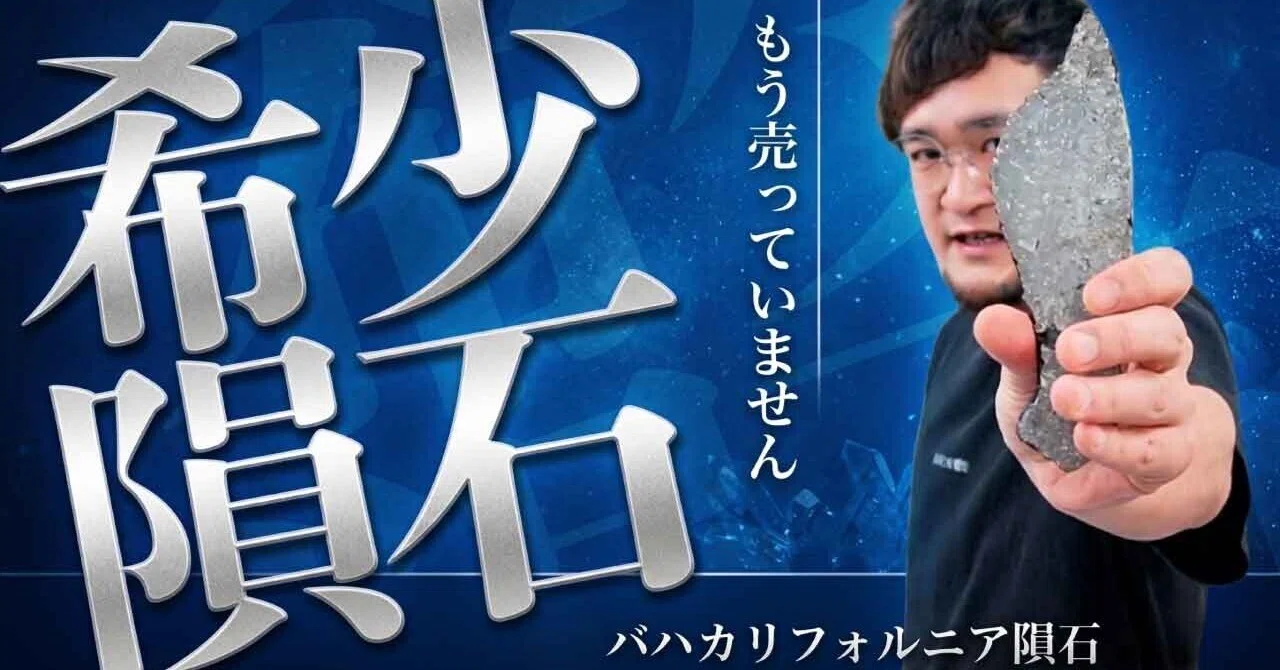 バハカリフォルニア隕石の効果が判明しました。｜【隕石屋】METEOS（メテオス）