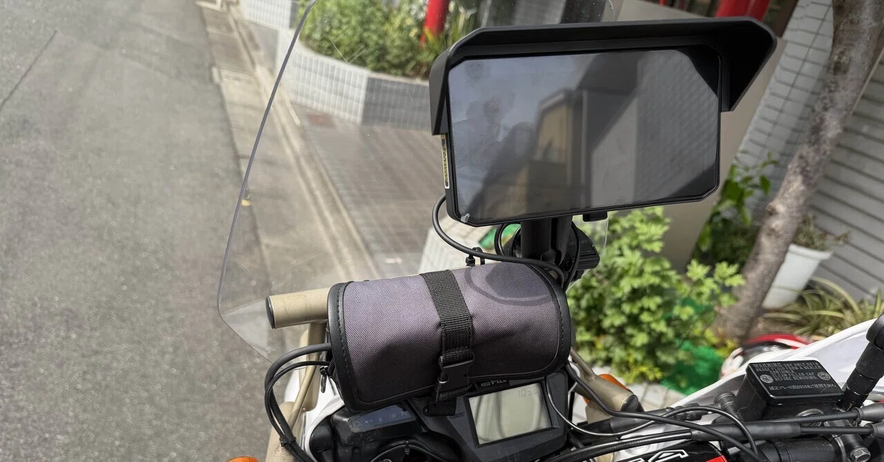 バイク用スマートモニター買い増し｜Hirokazu Nishi