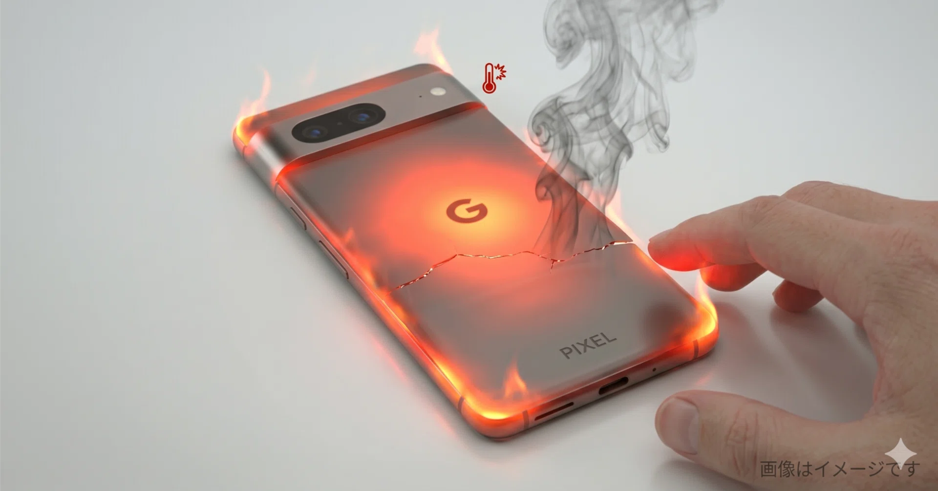 Pixel7a】?️スマホが爆発しかけた話?【2年半使用】｜とはいえ明日は 
