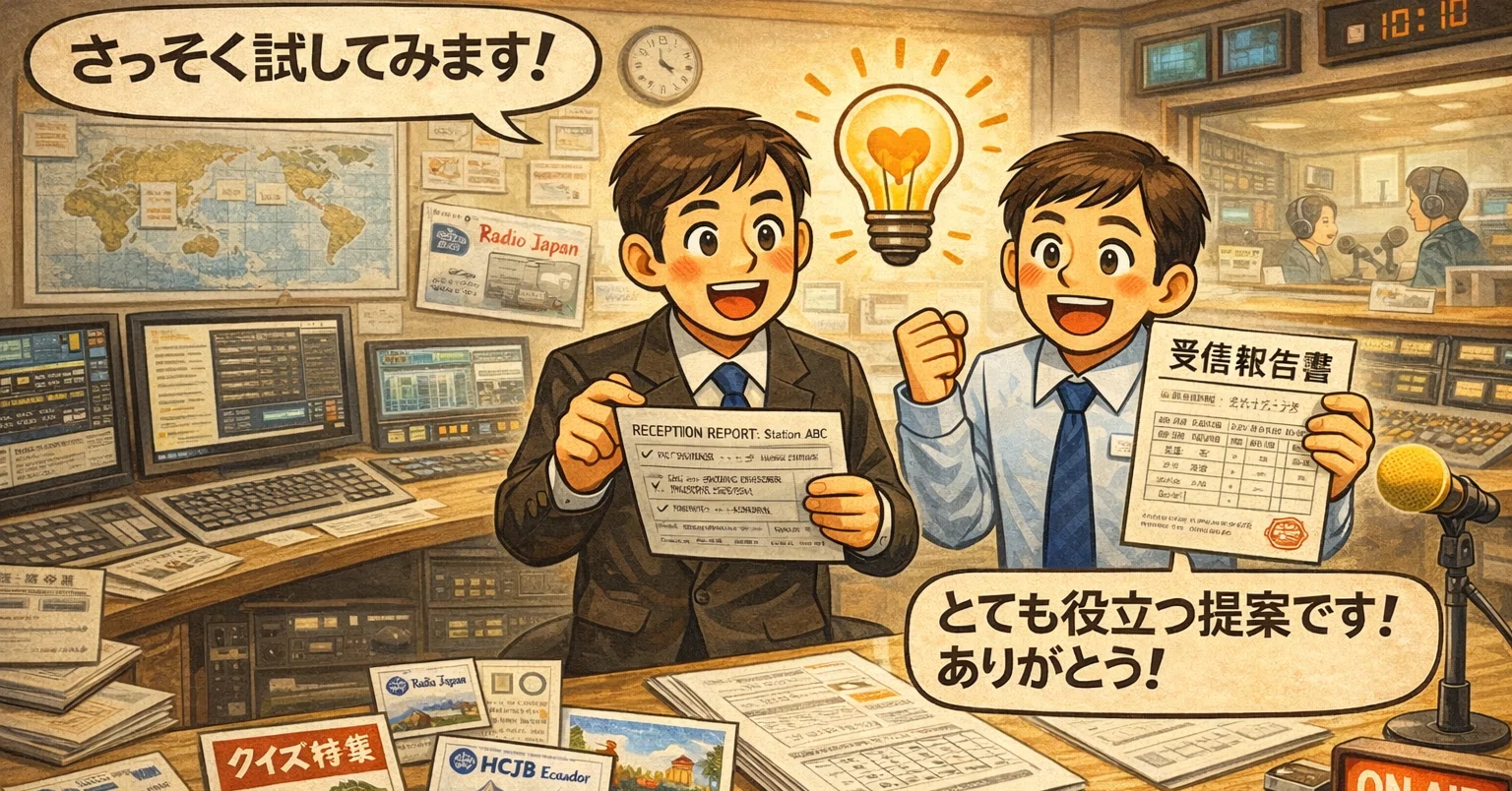 ラジオの未来】受信報告書とベリカードを、これからも残すには