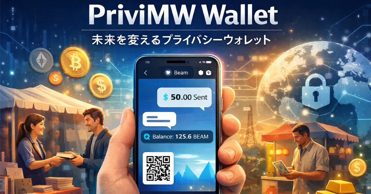 BEAMの新しいモバイルウォレット -PriviMW Wallet-｜BEAM JAPAN COMMUNITY