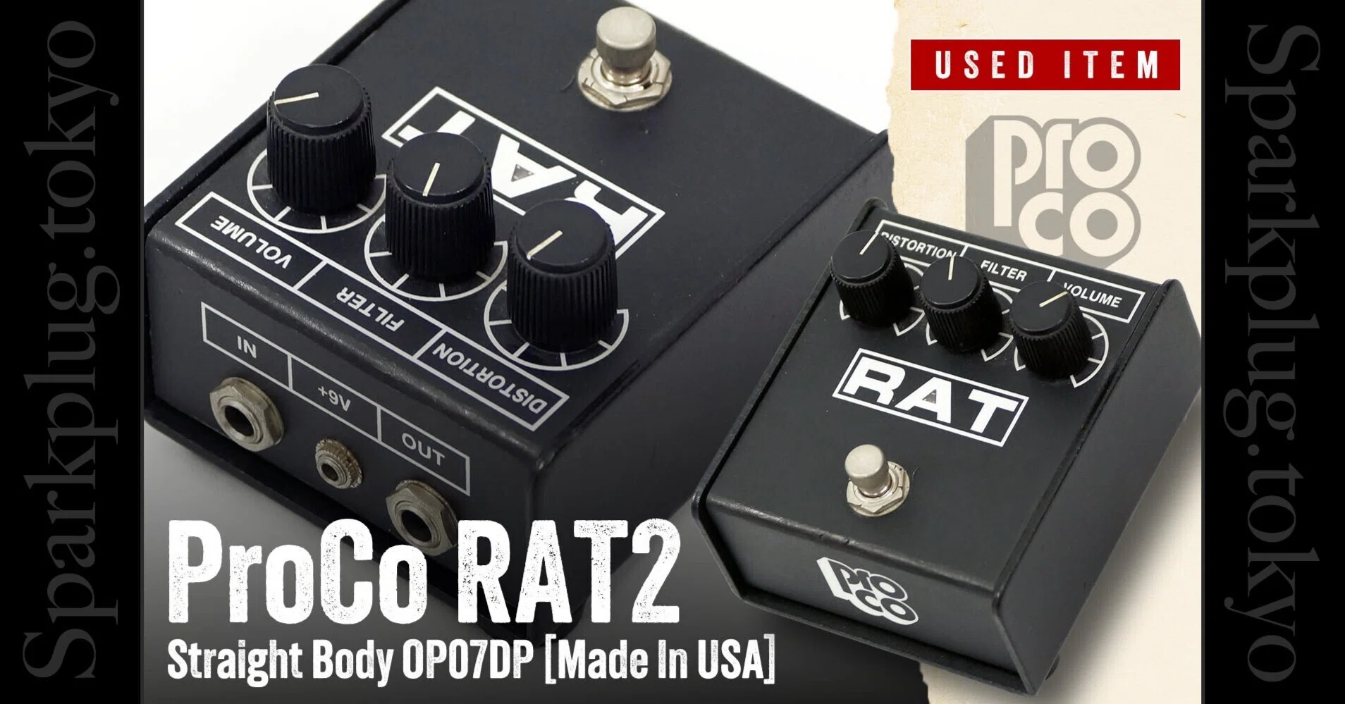 特選中古品！USAメイドのRAT2が中古で入荷！｜Sparkplug.tokyo