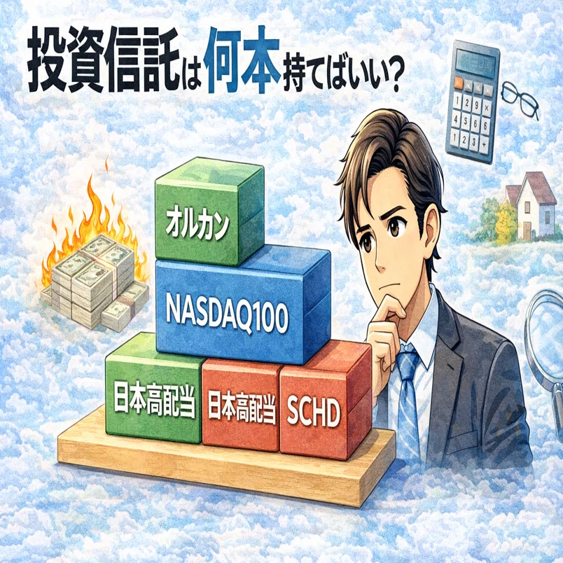 投資信託は何本持てばいい？40代会社員が新NISAで迷いやすい“増やし