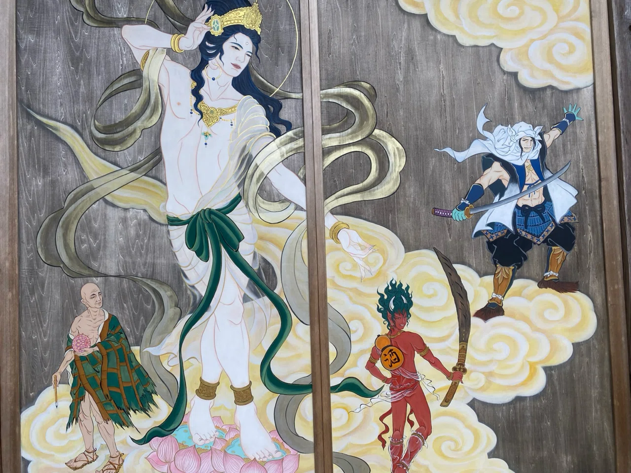 新潟県•燕市】古刹で仰天！？国上寺の「イケメン空想絵巻」を拝んでき