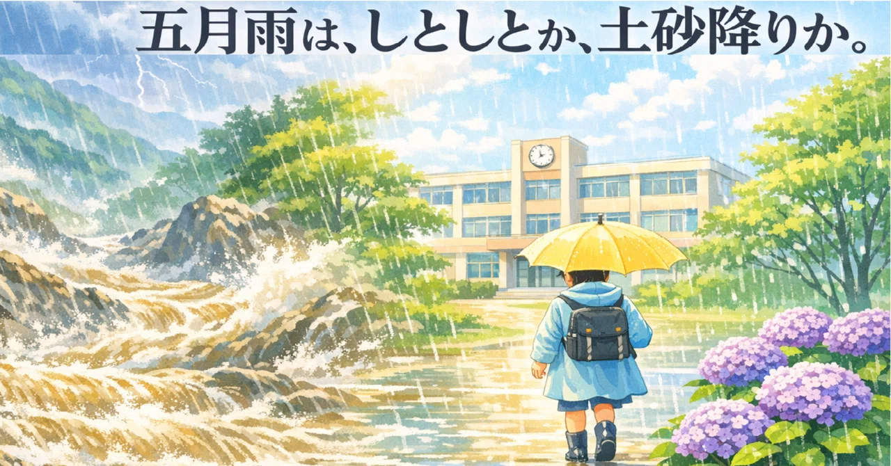 五月雨は、しとしとか、土砂降りか|HOCHI