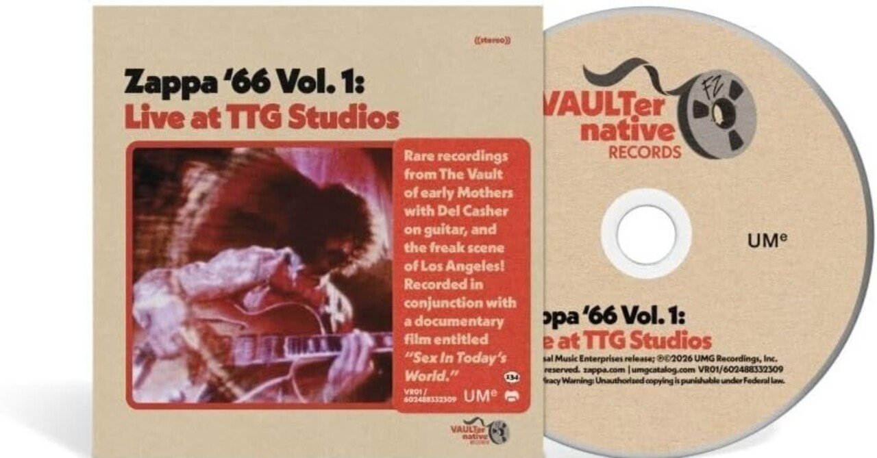 1966年のフランクザッパ｜Andy＠音楽観察者