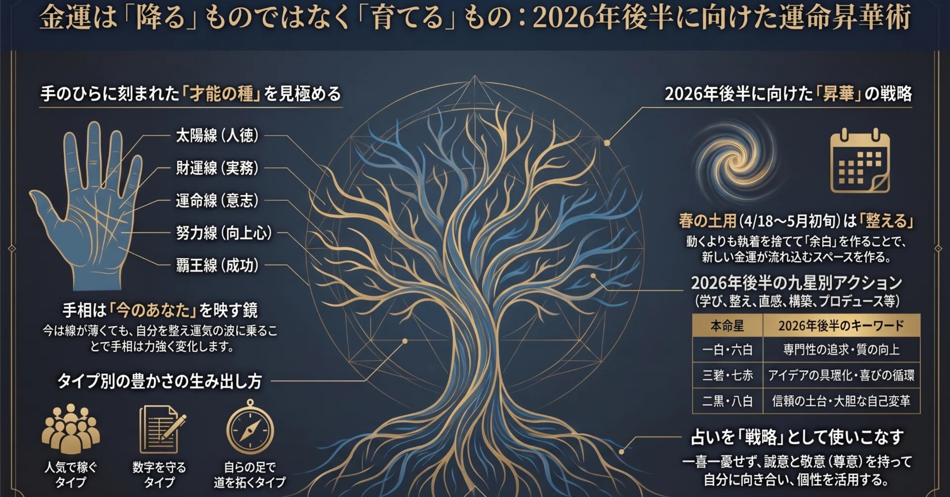 手相で読み解く才能と九星気学で運命を自ら切り拓く昇華術｜井上 こうき