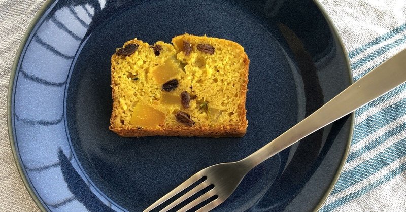 採れたてかぼちゃで作るグルテンフリーの パンプキンパウンドケーキ おやつの時間 Note
