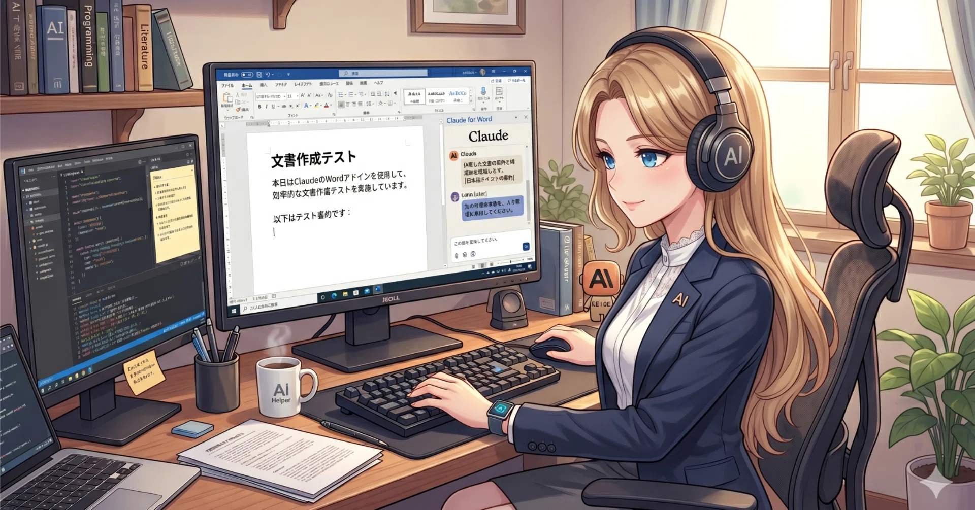 ClaudeのWordアドインが来た！Sonnet4.6・Opus4.7・Google Docsで同じ
